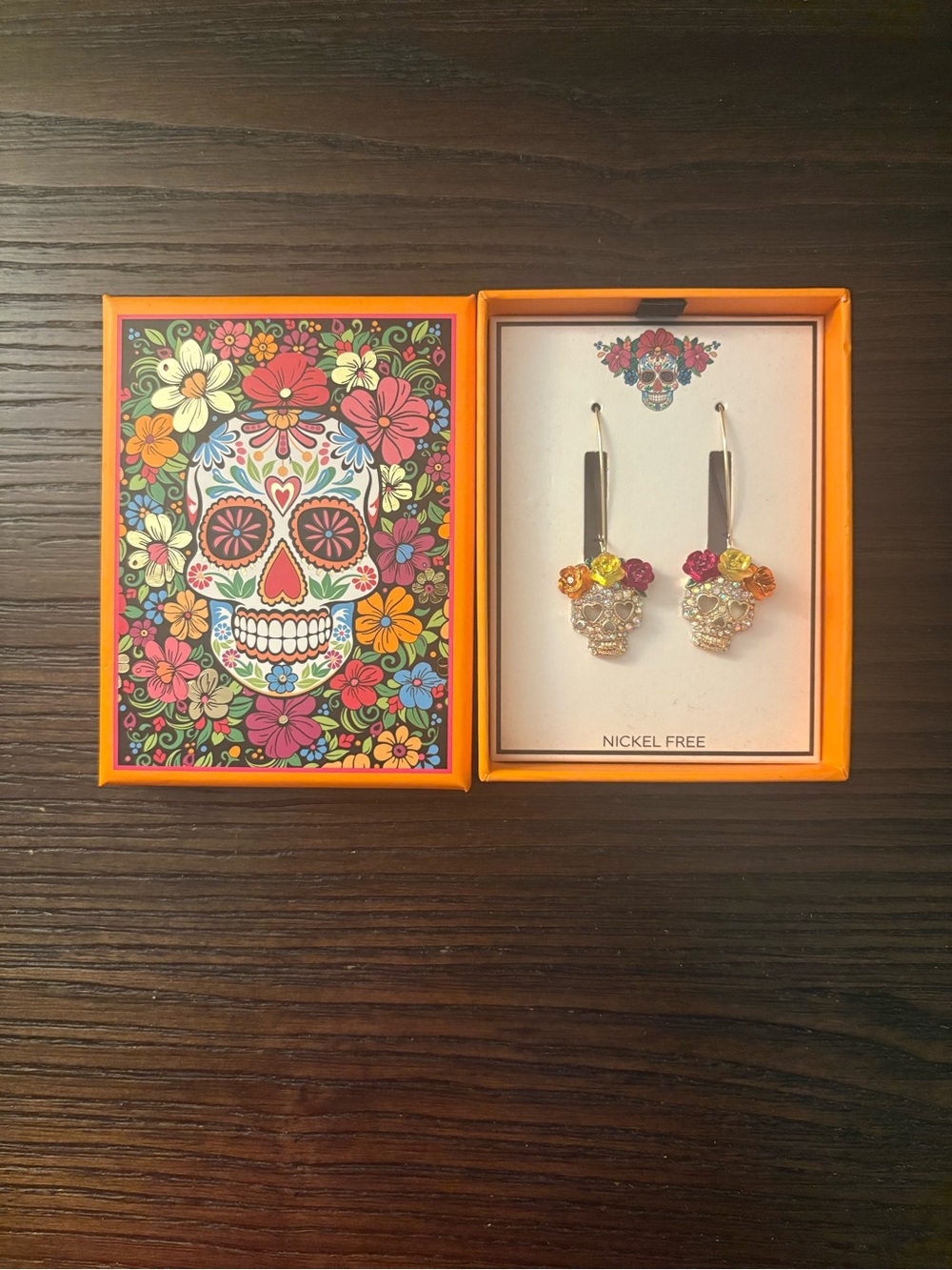 NEW True to Form skull earrings